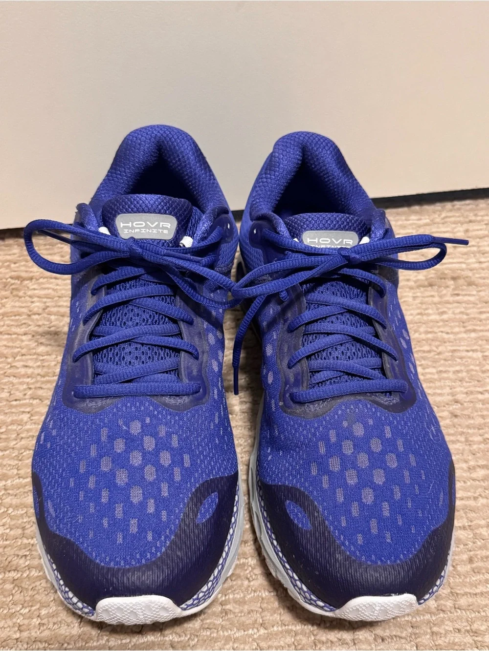 Under Armour HOVR Infinite 3 running shoes men’s size 12 sneakers